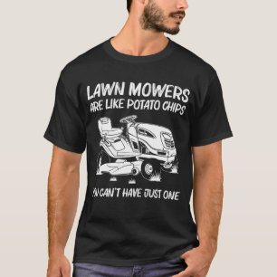 Funny Lawn Mowing Geschenk Männer Frauen Rasenmähe T-Shirt