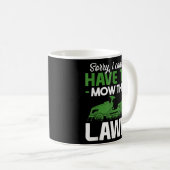 Funny Lawn Rasenmäher Schneiden Mäher Vater Vater Kaffeetasse (VorderseiteRechts)