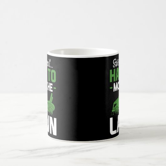 Funny Lawn Rasenmäher Schneiden Mäher Vater Vater Kaffeetasse (Mittel)