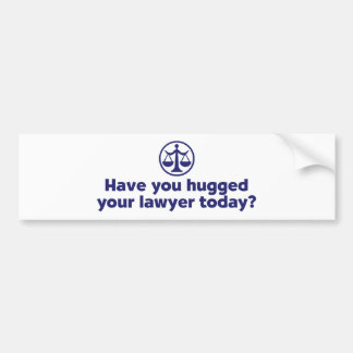 Funny Lawyer Autoaufkleber