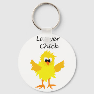 Funny Lawyer Chick Art Design Schlüsselanhänger