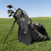 Funny Lawyer Definition Golfhandtuch (Gras)