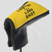 Funny Lawyer Golf Headcover (3/4 Vorderseite)