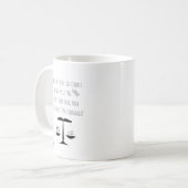 Funny Lawyer Ich rechne Ihnen für diese Diskussion Kaffeetasse (Vorderseite Links)