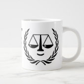 Funny Lawyer Jumbo-Tasse (Rechts)