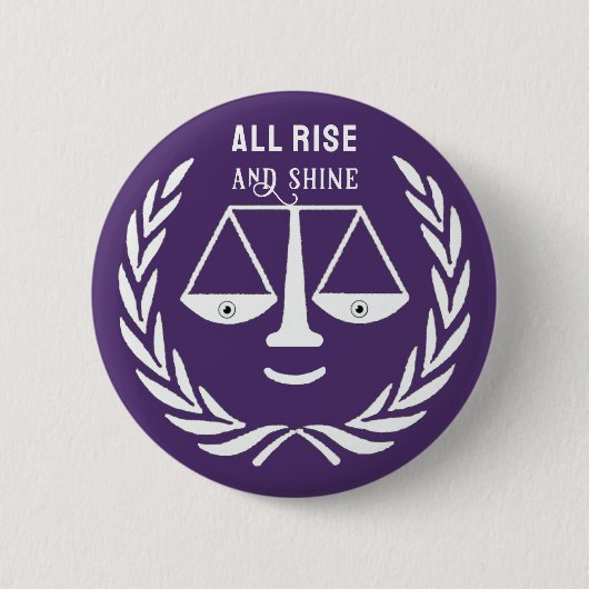 Funny Lawyer Novelty Gift Button (Vorderseite)