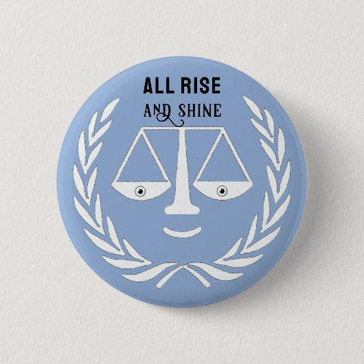 Funny Lawyer Novelty Gift Button (Vorderseite)
