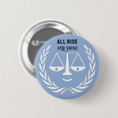 Funny Lawyer Novelty Gift Button (Vorne & Hinten)