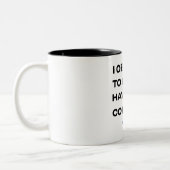 Funny Lawyer Personalisiert I Object Zweifarbige Tasse (Links)
