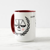 Funny Lawyer Tasse (Vorderseite Links)