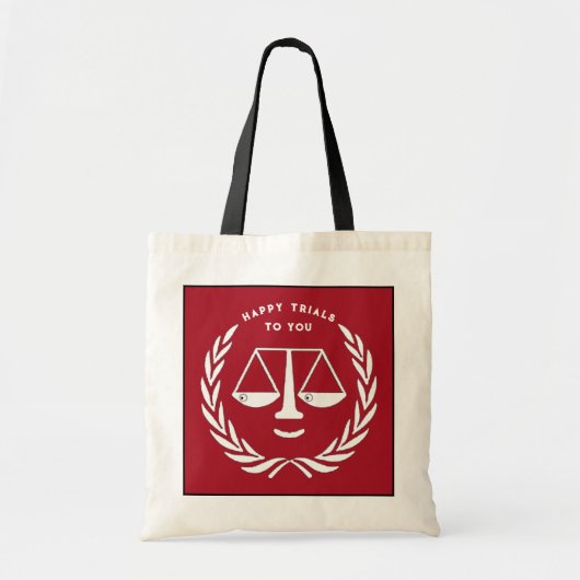 Funny Lawyer Tote Bag Tragetasche (Vorne)