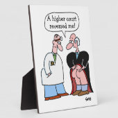 Funny Lawyers Law Office Cartoon Desk Plaque Fotoplatte (Seite)