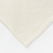 Funny Lazy Binge Watching Quote Personalized Cream Fleecedecke (Ecke)