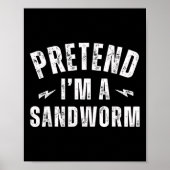 Funny Lazy Kostüm Last Minute vorgeben, ich bin ei Poster (Vorne)