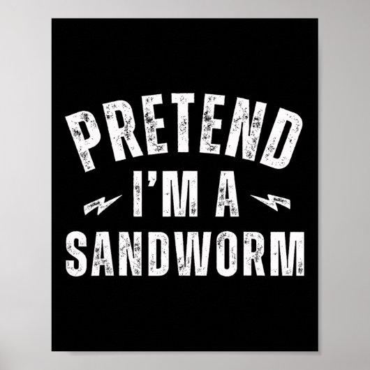 Funny Lazy Kostüm Last Minute vorgeben, ich bin ei Poster (Vorne)