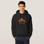 Funny Lazy Sloth Hoodie (Vorne ganz)