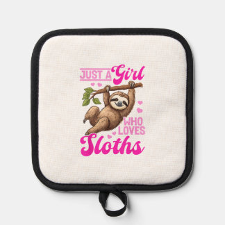 Funny Lazy Sloth Just a Girl Who Loves Sloths T-Sh Topflappen
