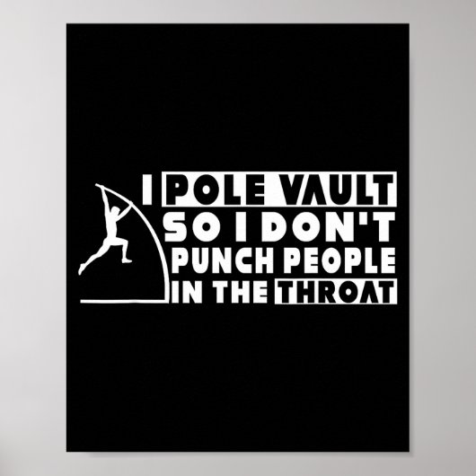 Funny Le Vault So I Don't Punch People - Le Vaulti Poster (Vorne)