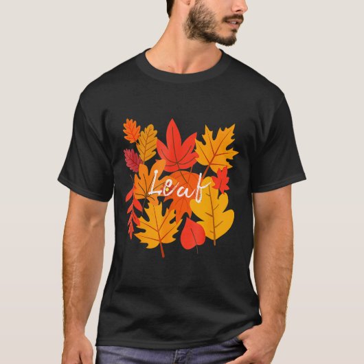 Funny Leaf Blower Fall Couple Halloween Costume Gi T-Shirt (Vorderseite)
