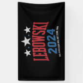 Funny Lebowski - Wahl 2024 Banner (Vertikal)