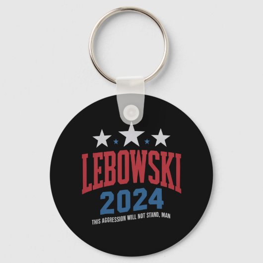 Funny Lebowski - Wahl 2024 Schlüsselanhänger (Vorderseite)