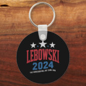 Funny Lebowski - Wahl 2024 Schlüsselanhänger (Vorderseite)