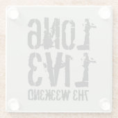 Funny Leetspeak Long Live the Weekend Glasuntersetzer (Rückseite)