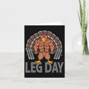 Funny Leg Day Erntedank Türkei Todesopfer Karte