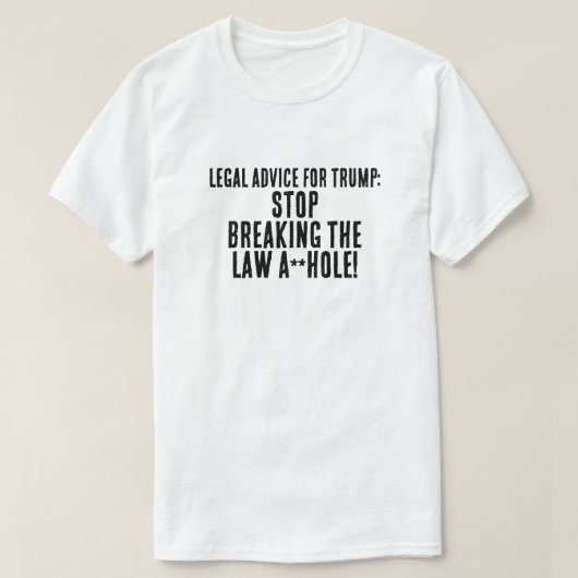 Funny Legal Advisor für Trump T-Shirt (Design vorne)