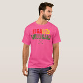 Funny Legalize Mulligans Golf T-Shirt (Vorne ganz)