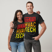 Funny Legendary HVAC Tech Heiztechnik Kühltechnik T-Shirt (Unisex)
