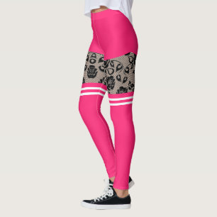 Funny Leggings Imitate Lace Fishnet Socks and Shor