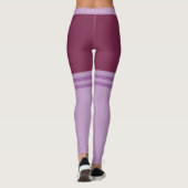 Funny Leggings Imitate über Kniesocken, kundenspez (Rückseite)