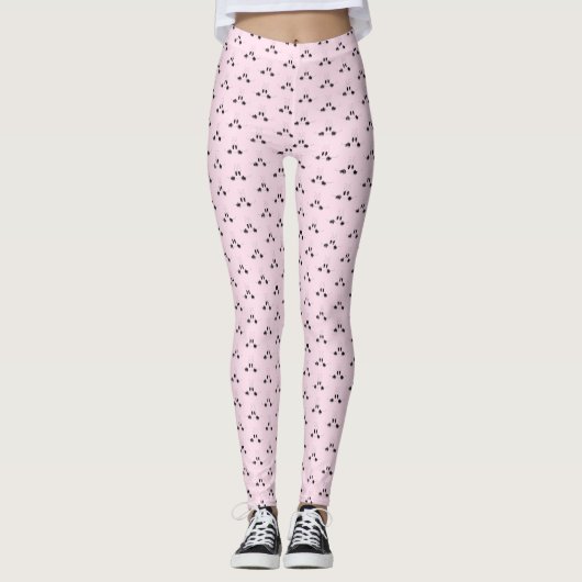 Funny Leggings mit Neugier Augen - Lächeln (Vorderseite)