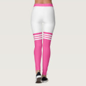 Funny Leggings mit über Kniesocken (Rückseite)