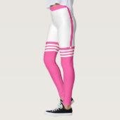 Funny Leggings mit über Kniesocken (Links)