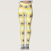 Funny Leggings mit überraschenden Augen (Vorderseite)