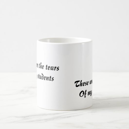 Funny Lehrer Kaffee Tasse (Mittel)