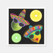 Funny Lemon Lime Party Serviette (Vorderseite)