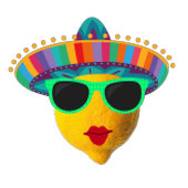 Funny Lemon Lime Party Serviette