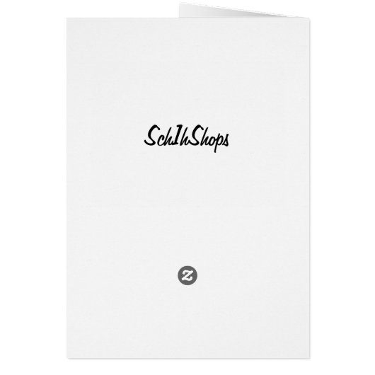 Funny, Lemon und die Eggplant, Danke Karte (Hinten)