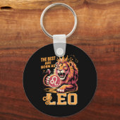 Funny Leo Birthday Quote Astrology Horoscope Gift Schlüsselanhänger (Vorderseite)