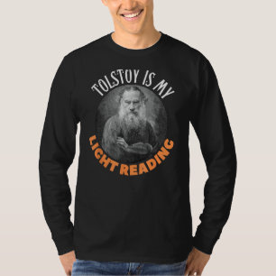 Funny Leo Tolstoi Russische Literatur, Light Readi T-Shirt