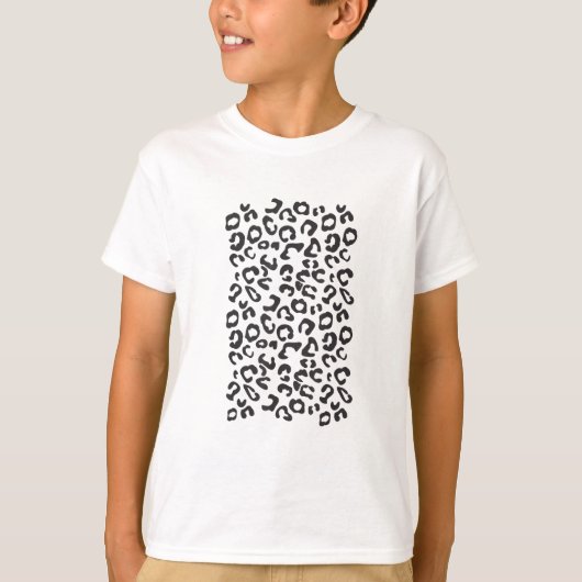 Funny Leopard Animal T-Shirt (Vorderseite)