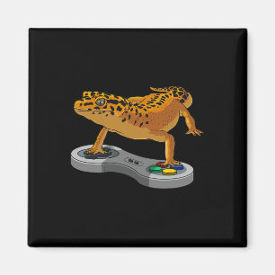 Funny Leopard Gecko Bearded Dragon Gift Kinder Coo Magnet