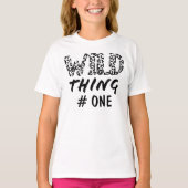 Funny Leopard Print T-Shir T-Shirt (Vorderseite)