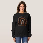 Funny Leopard Rainbow Million Nurse März 2022 Lov Sweatshirt (Vorne ganz)