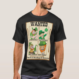 Funny Leprechaun Gewollt Poster T-Shirt