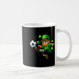 Funny Leprechaun Irish Soccer St Patricks Men Boy  Kaffeetasse