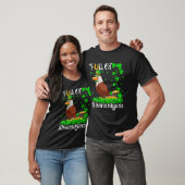 Funny Leprechaun Kleeblatt Leaf Eagle Bird St. Pat T-Shirt (Unisex)